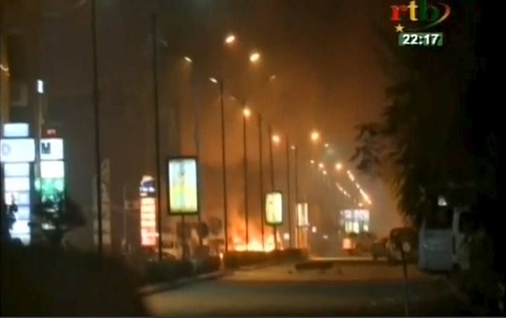 Toma de un hotel en Burkina Faso