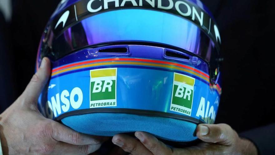 Asturias, base del nuevo casco de Fernando Alonso