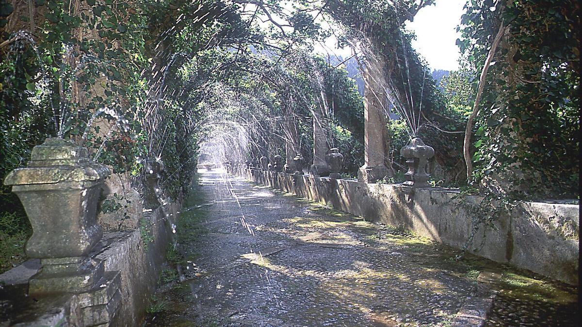 Los jardines de Alfàbia, en Bunyola