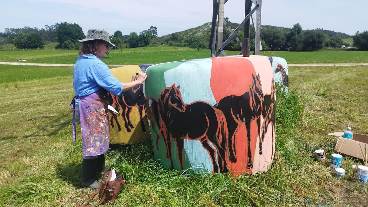 Porrúa en Bolas invita a un paseo por la localidad llanisca a través del arte más rural