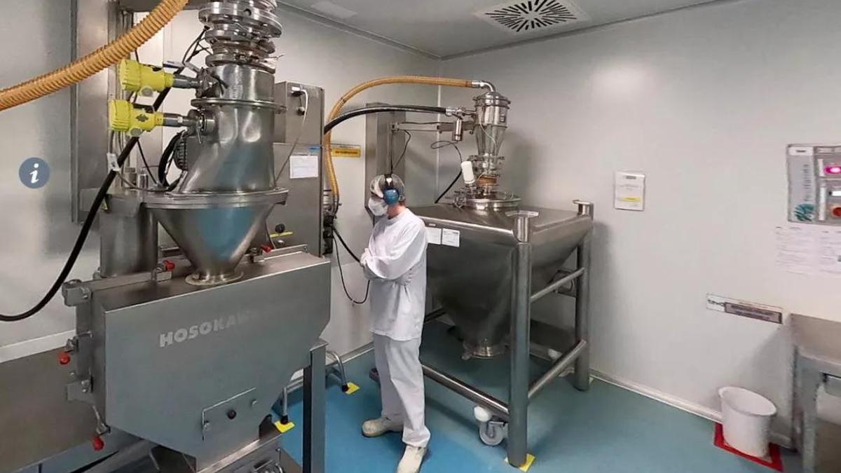 Interior de la planta de Teva
