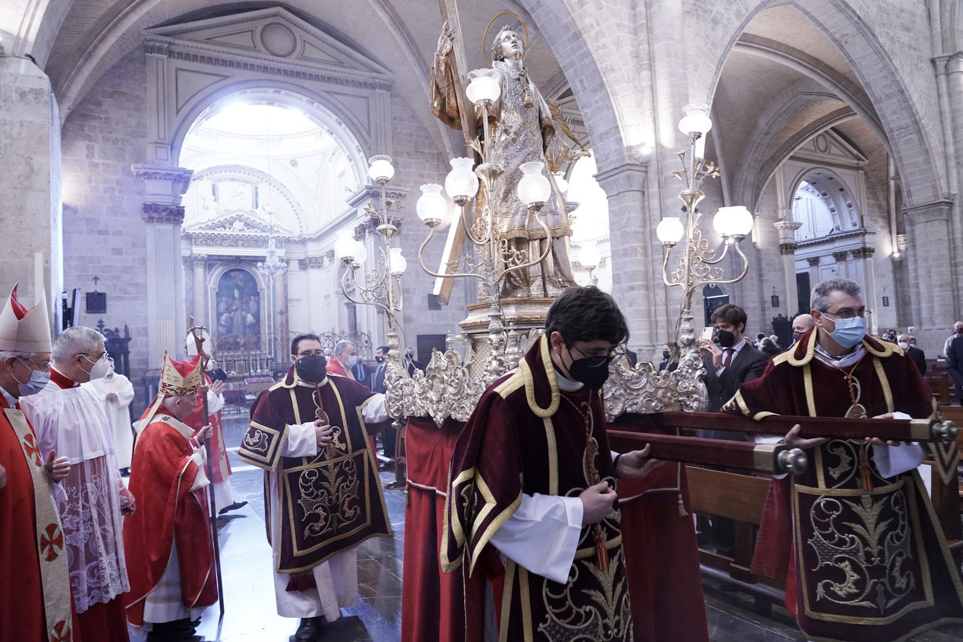 San Vicente Martir se queda en el interior de la Catedral