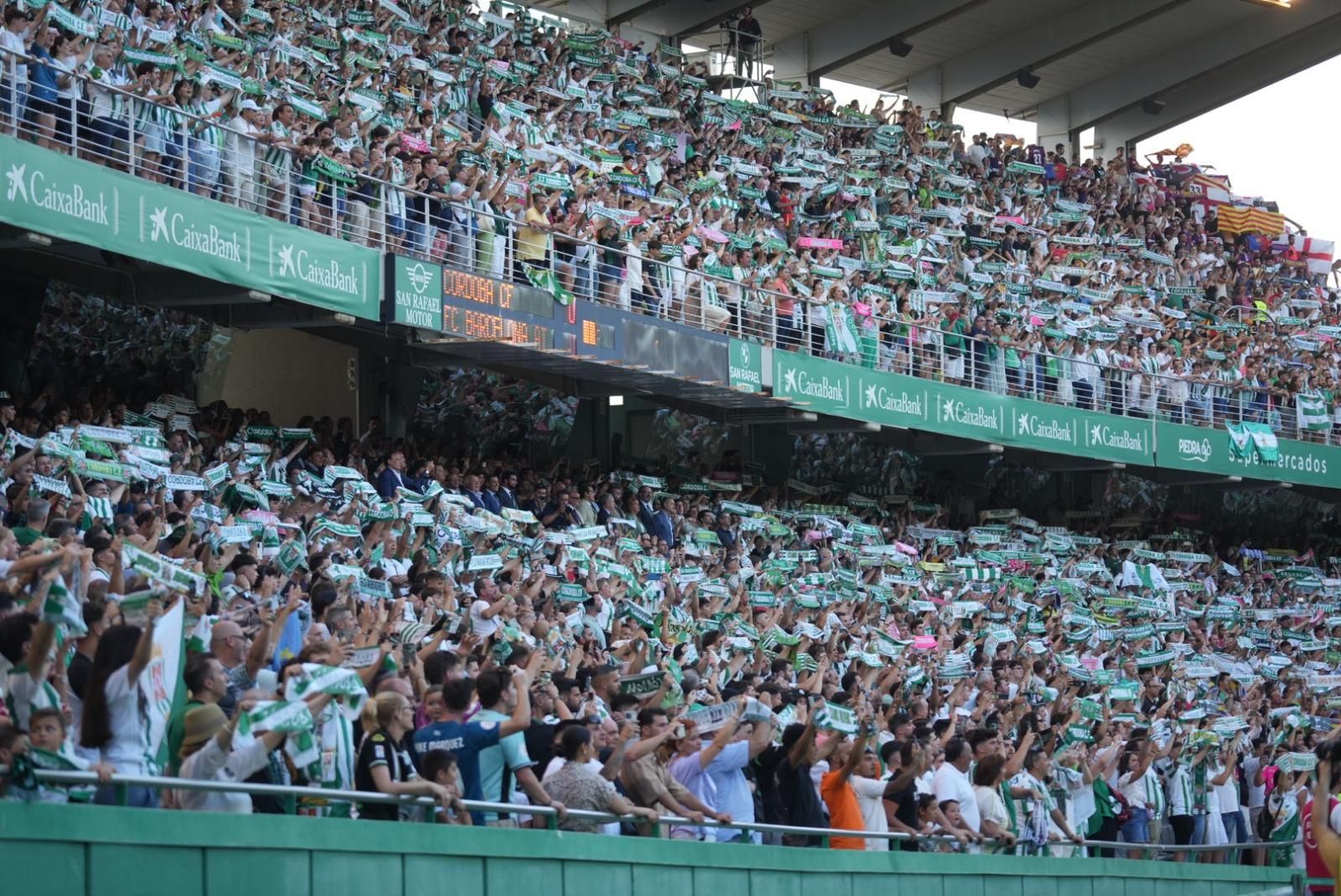 Córdoba CF-Barcelona Atlétic | La afición cordobesista, en imágenes