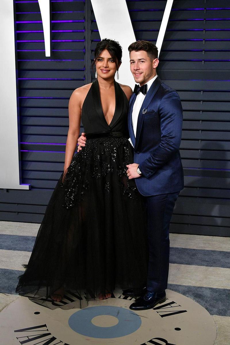 Priyanka Chopra y Nick Jonas, en la fiesta Vanity Fair post Oscars 2019