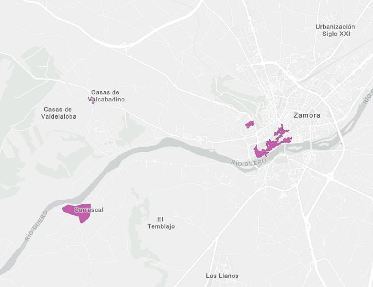 Mapa de banda ancha.