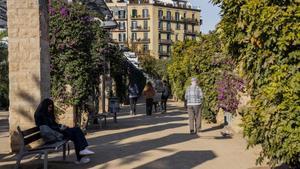 Parc Joan Miró, al districte de l’Eixample de Barcelona