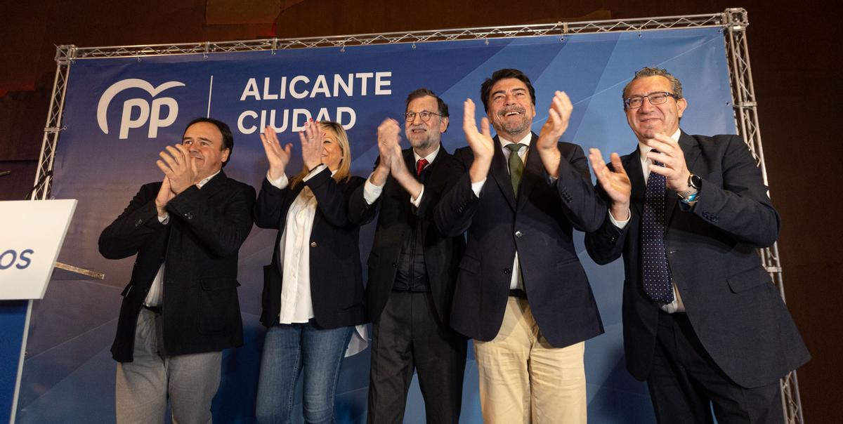 Rajoy apadrina a Luis Barcala