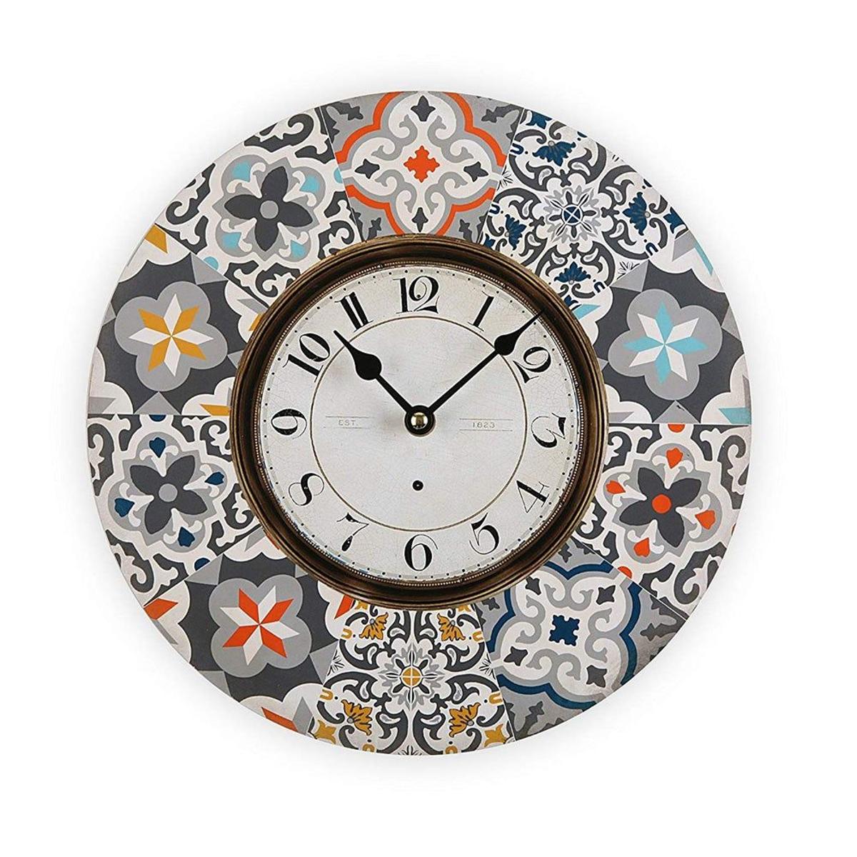 Reloj estilo mosaico (Precio: 11,00 euros)