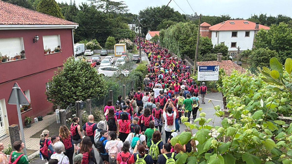 La XI Andaina Torres de Altamira superó todos los récords de participación.