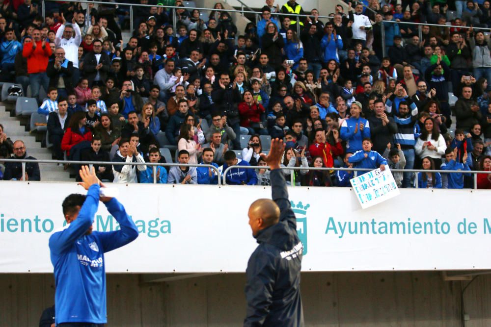 Jornada de puertas abiertas del Málaga CF