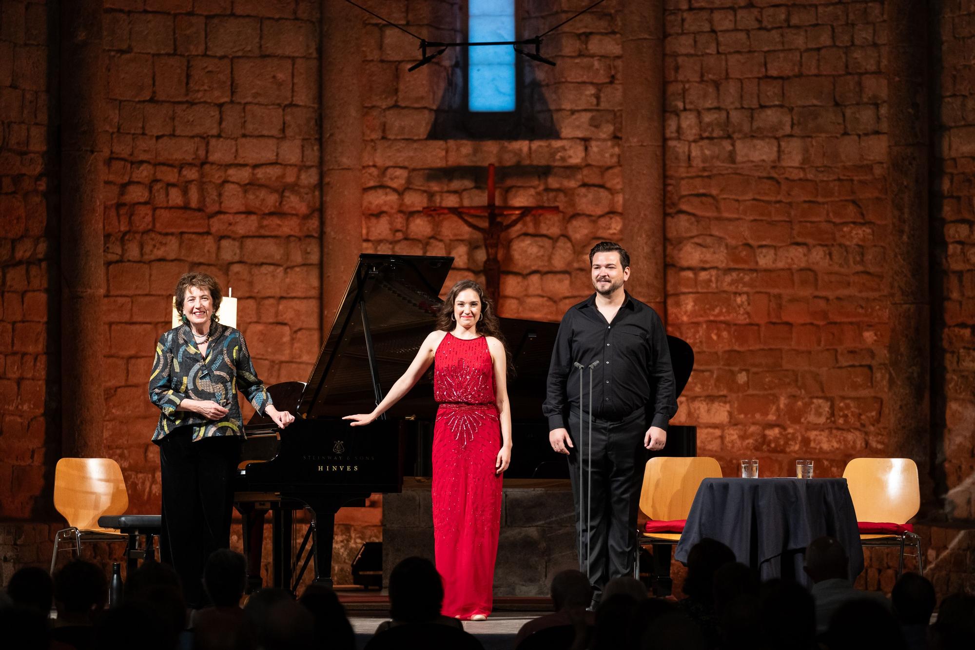 Debut d'Anna El-Khashem i Johannes Kammler a la Schubertíada de Vilabertran