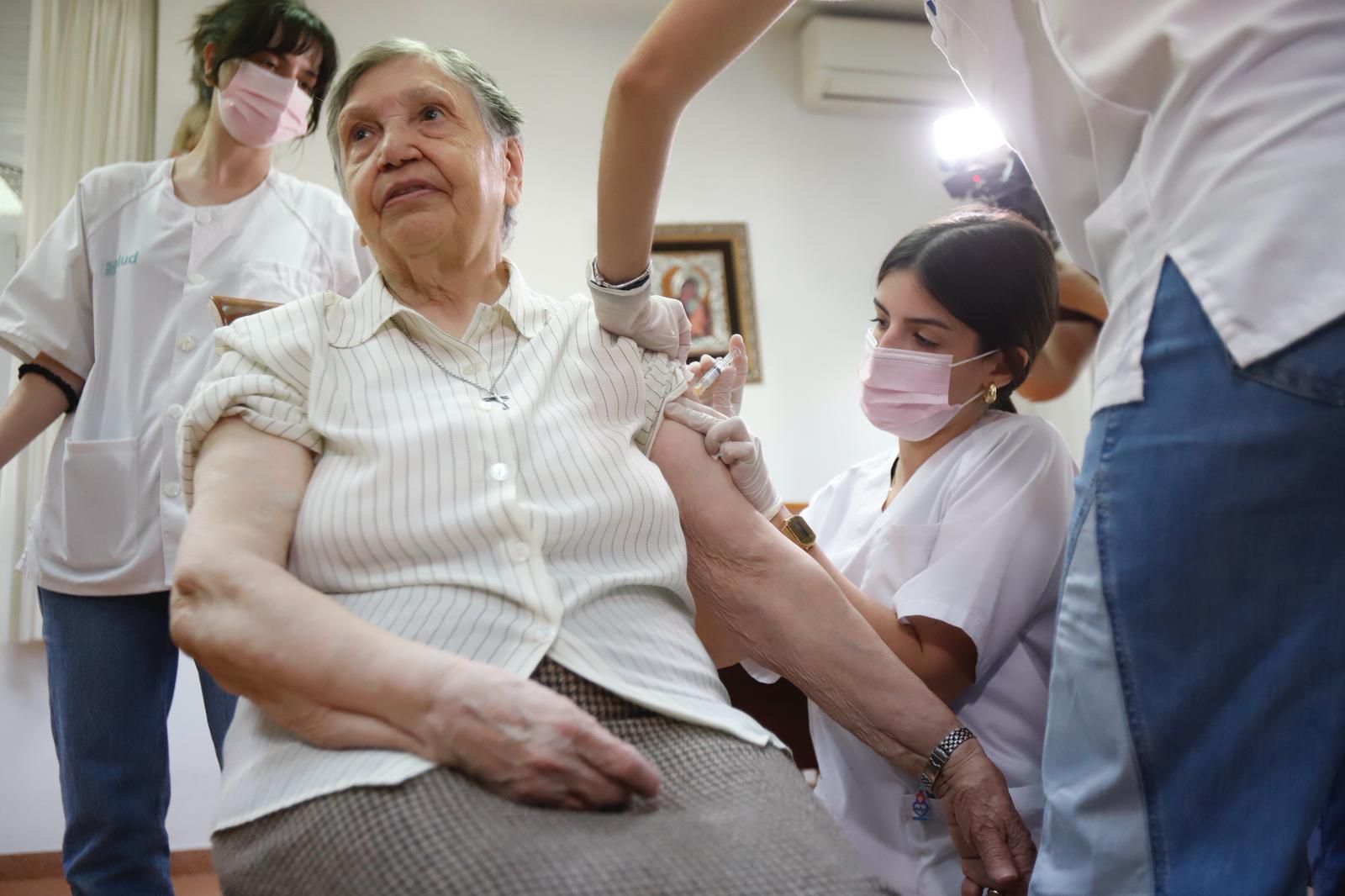 Comienza la vacunación de la gripe en las residencias de Aragón
