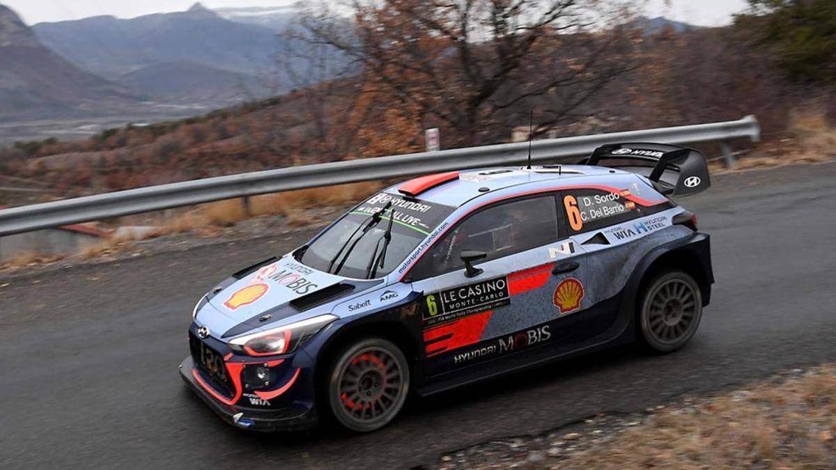 Sordo estaba haciendo un gran rally hasta su abandono