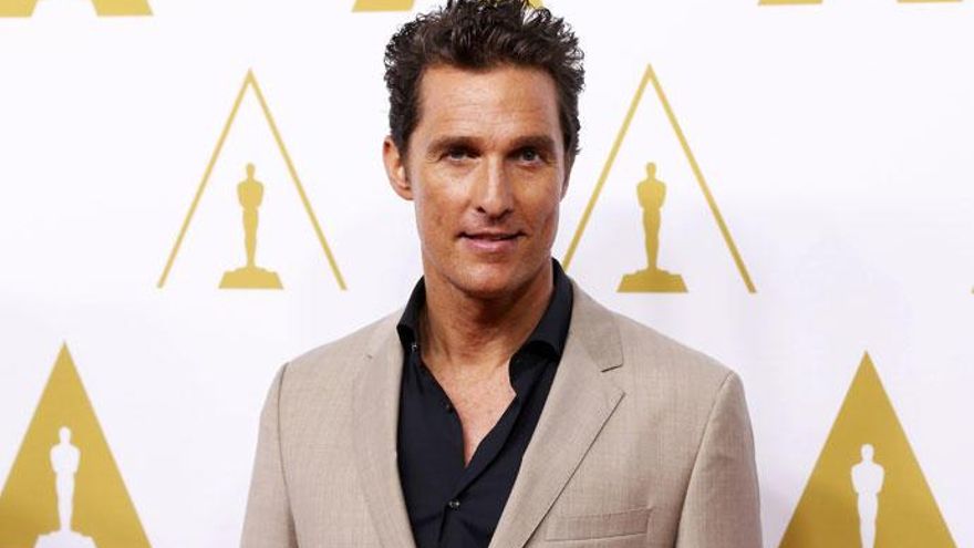 El actor Matthew McConaughey