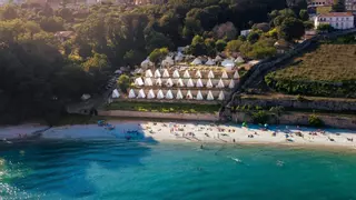 El camping más bonito de España está en Pontevedra: totalmente equipado y con vistas a la ría de Vigo