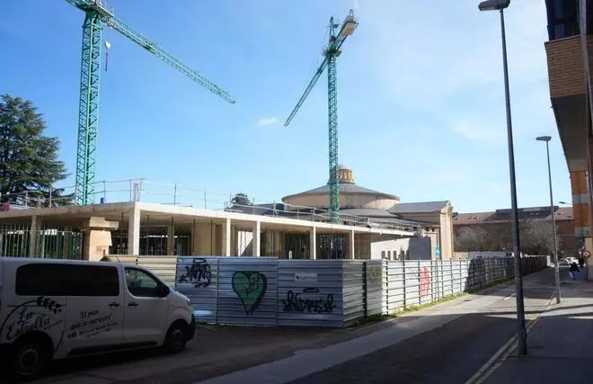 Fernando Prada confirma que la obra del Conservatorio continúa "en el interior"