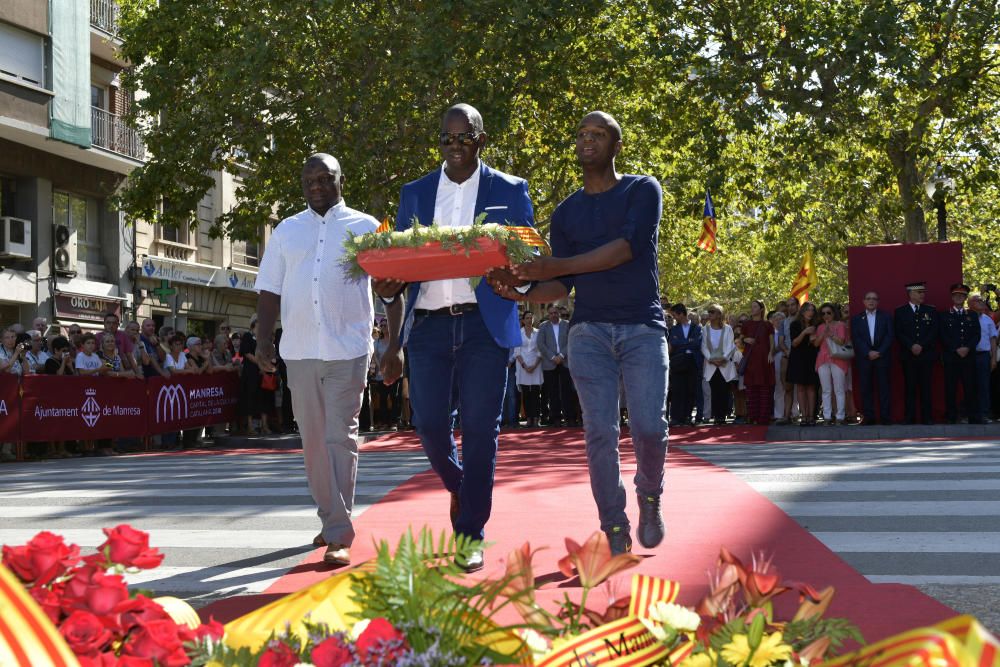 Cinquanta-dues entitats, dues més que l'any passat, participen a Manresa en una Diada «diferent»