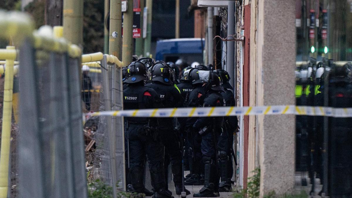 Desalojo de la nave La Escocesa