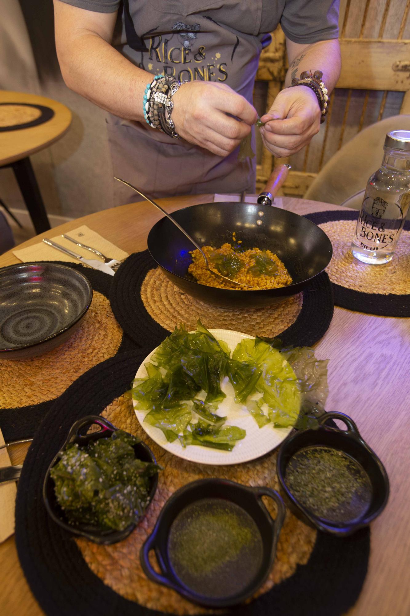 La lechuga de mar empieza a llegar a los restaurantes de Alicante