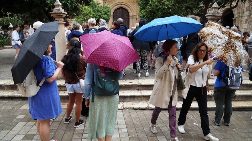La borrasca Óscar ya deja las primeras lluvias en Málaga