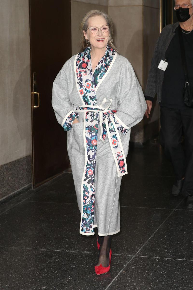 Meryl Streep, con kimono