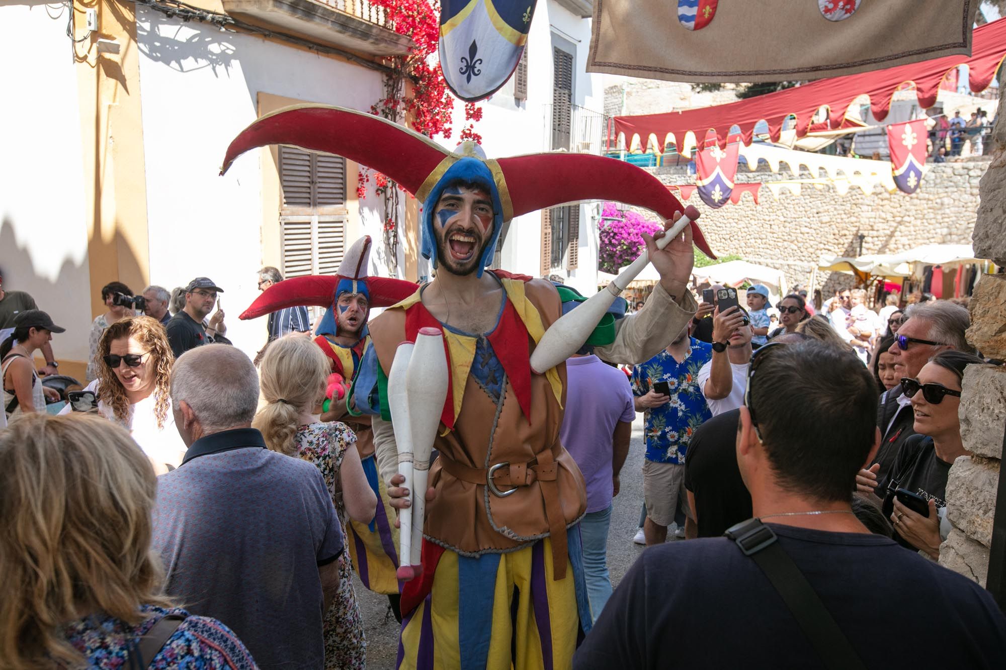 Última jornada de la Feria Ibiza Medieval 2023