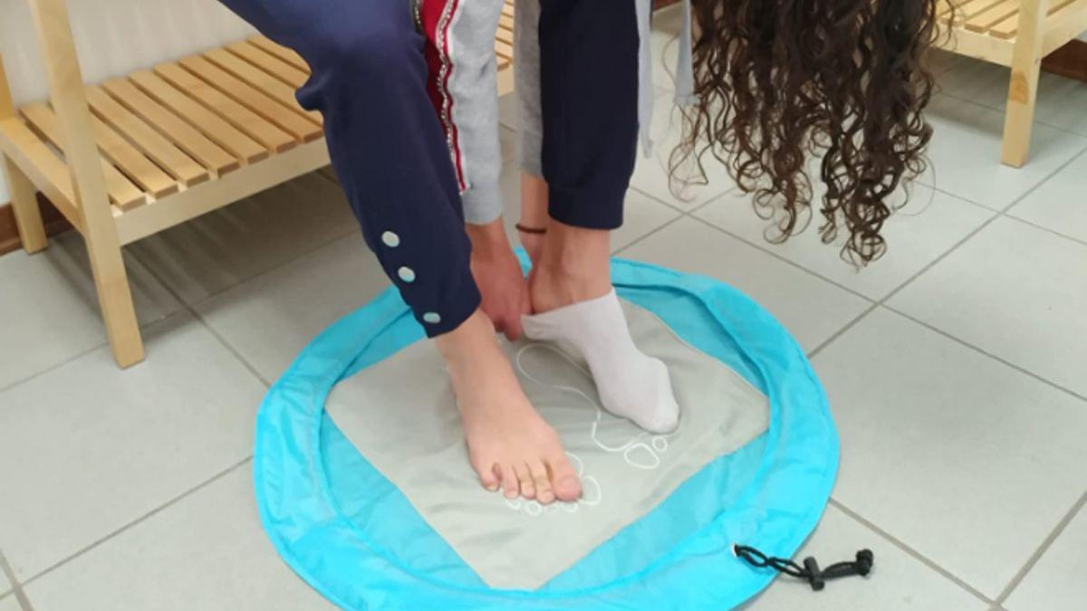 Las alfombrillas para vestuarios evitarán hongos y bacterias.