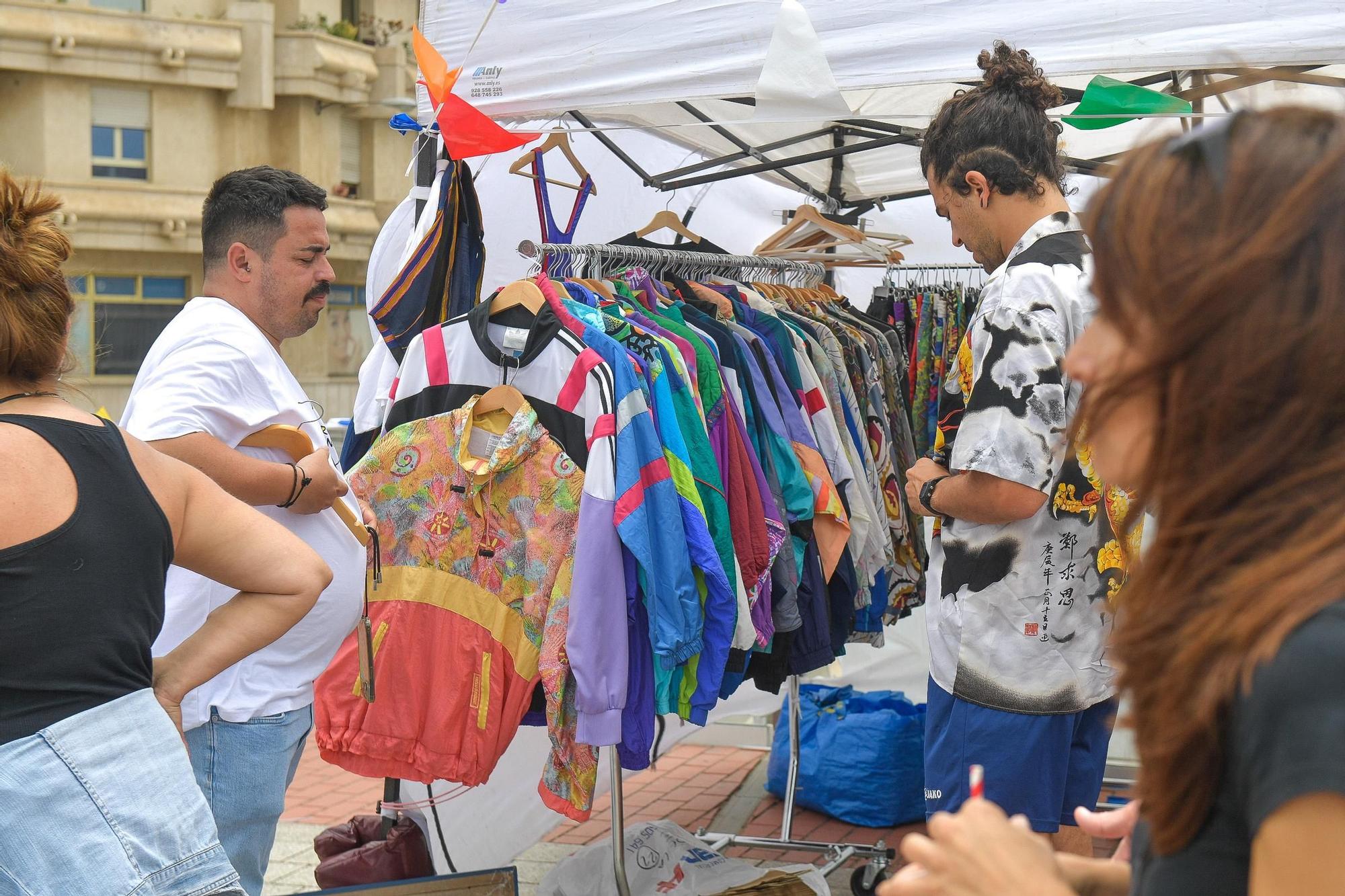 Segunda edición de la feria comercial Nos vamos de market, organizada por la asociación de empresarios Pilar-Farray de Guanarteme