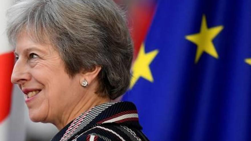 May és a prop d&#039;aconseguir un acord amb la UE.