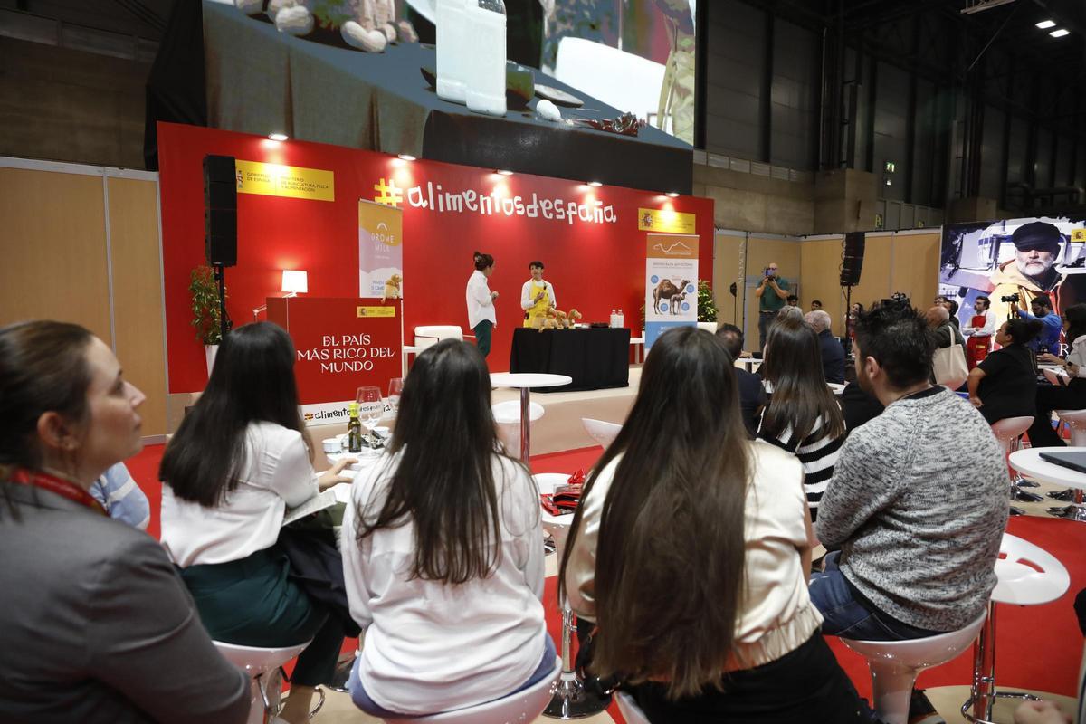 Los mochis elaborados con productos canarios triunfan en el 37 Salón Gourmets en Madrid