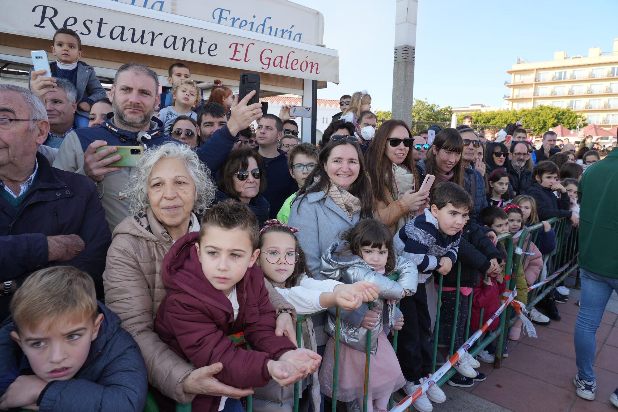 Las mejores imágenes de la llegada de los Reyes Magos a Castellón