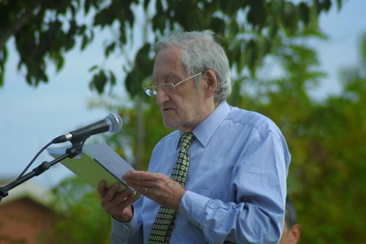 Joan Vergés, al Festival de Poesia de Sant Cugat.