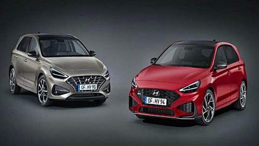 Els nous models de Hyundai de i30 per aquest any.