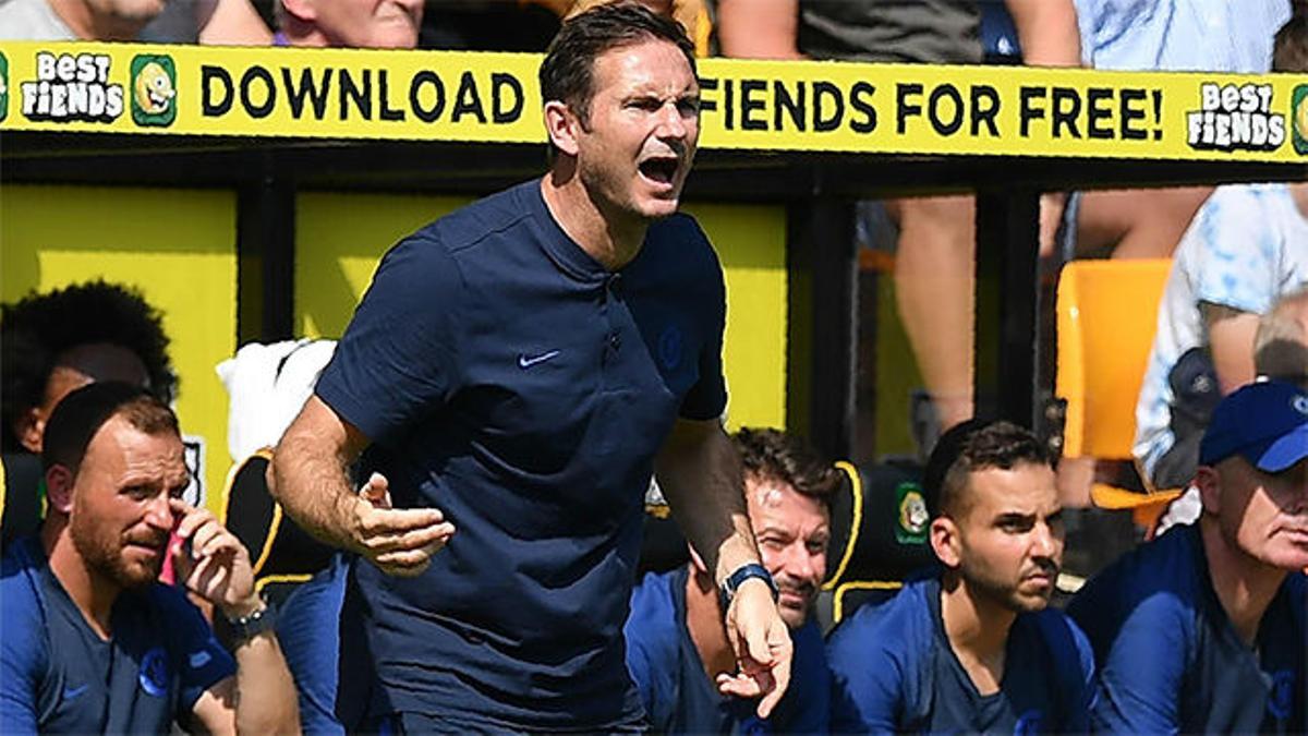Lampard, satisfecho y aliviado en su primera victoria de la temporada