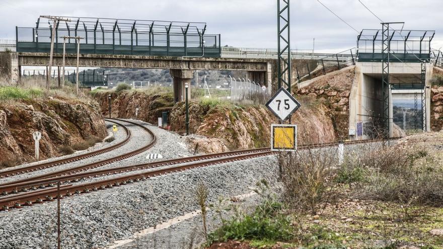 Un tren de pasajeros Madrid-Badajoz arrolla a un motorista en Oropesa