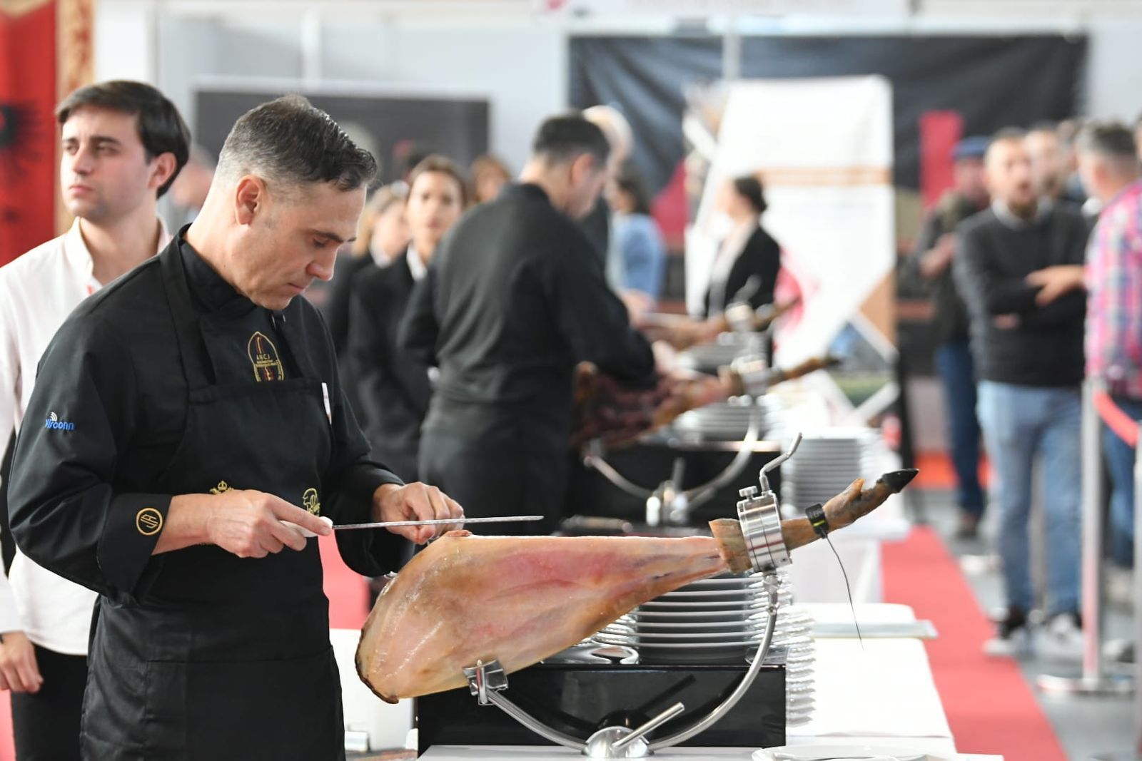 José Alcobendas, de Villanueva de Córdoba, gana el concurso nacional de cortadores de jamón