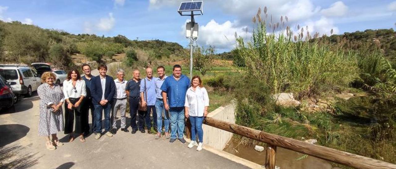 Visita a la estación hidrométrica ‘llorencina’.