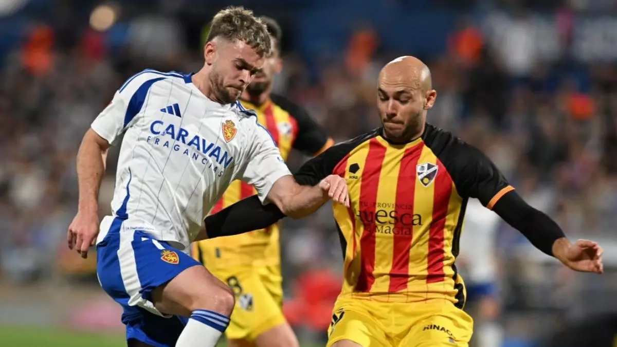Empate en el derbi que supone un paso atr芍s para Zaragoza y Huesca