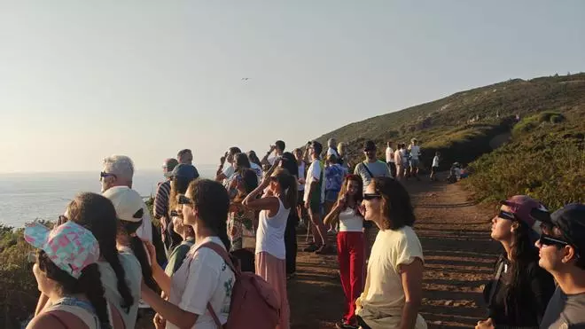 El histórico eclipse solar desde la isla de Ons