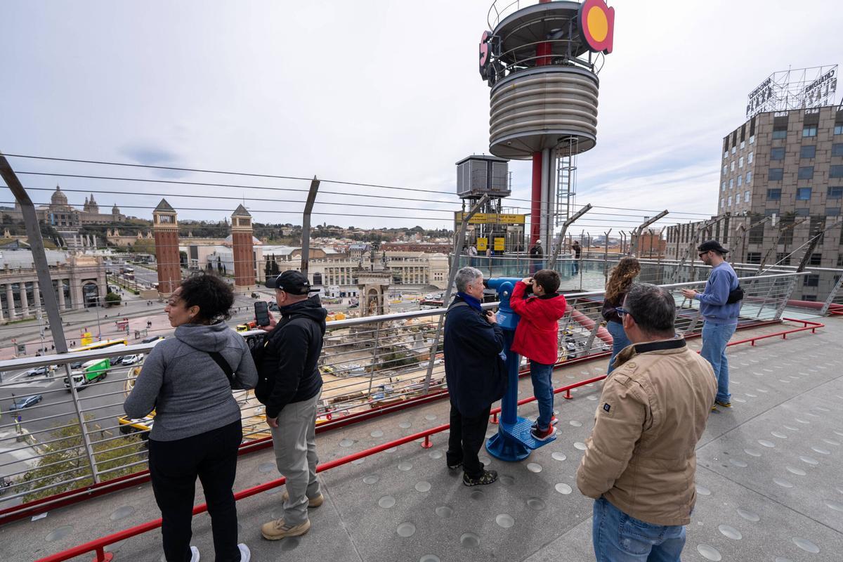 Barcelona. Economía. 01/04/2026 Centro comercial las Arenas, en relación a los 15 años de su inauguración. FOTO de ZOWY VOETEN