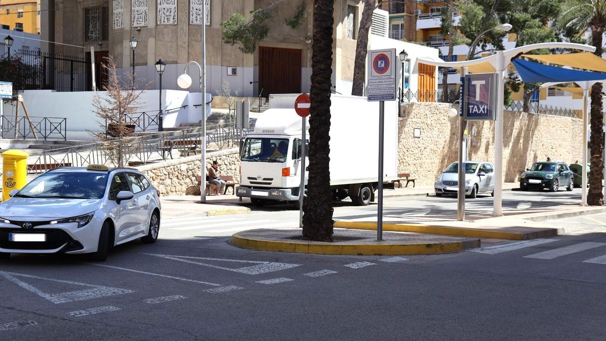 Un taxi en Cullera, en una imagen de archivo.