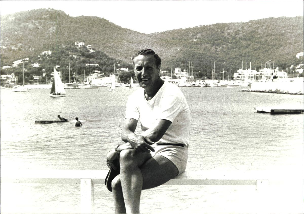 Las fotos de Frederick Forsyth en Mallorca, en su refugio del Port d'Andratx