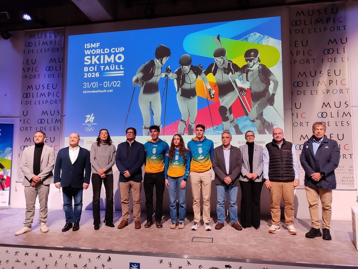 España presenta un equipo "que aspira a todo" en los Juegos de Milán-Cortina en el estreno olímpico del skimo.