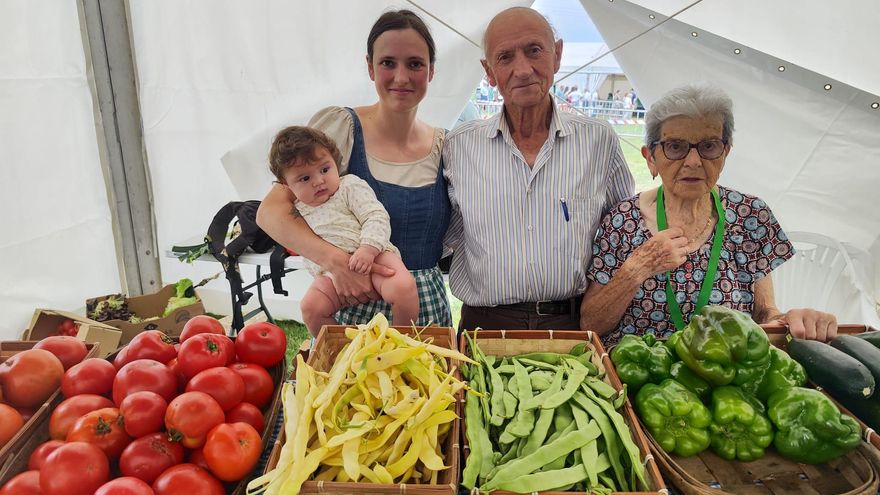 La gran familia de &quot;La Campana&quot;, pioneros de la agricultura ecológica que nunca fallan en Fapea