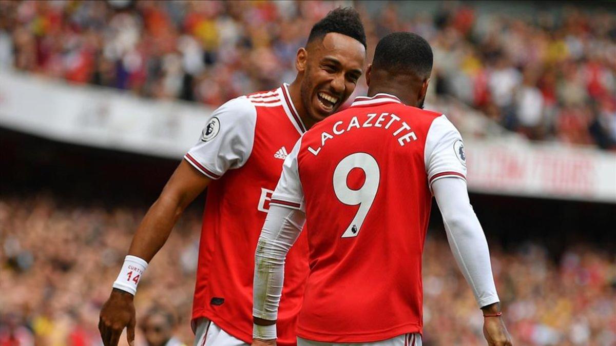 Aubameyang y Lacazette, la dupla letal