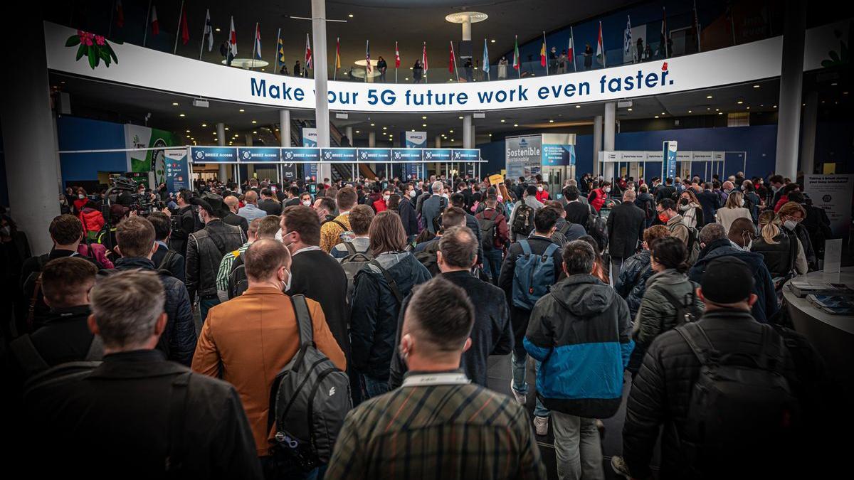 Mobile World Congress 2022 en Barcelona.