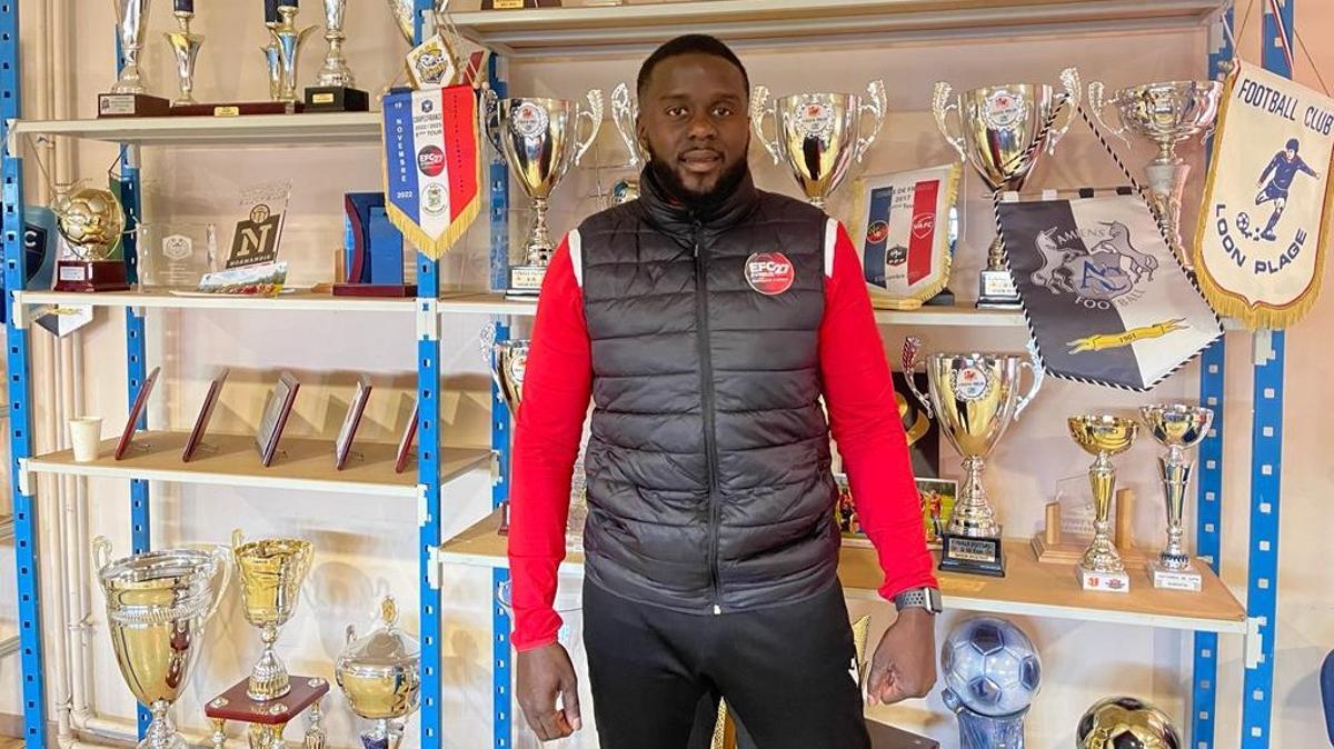 Vincent Mendy, uno de los entrenadores de Dembélé en sus inicios en Francia.