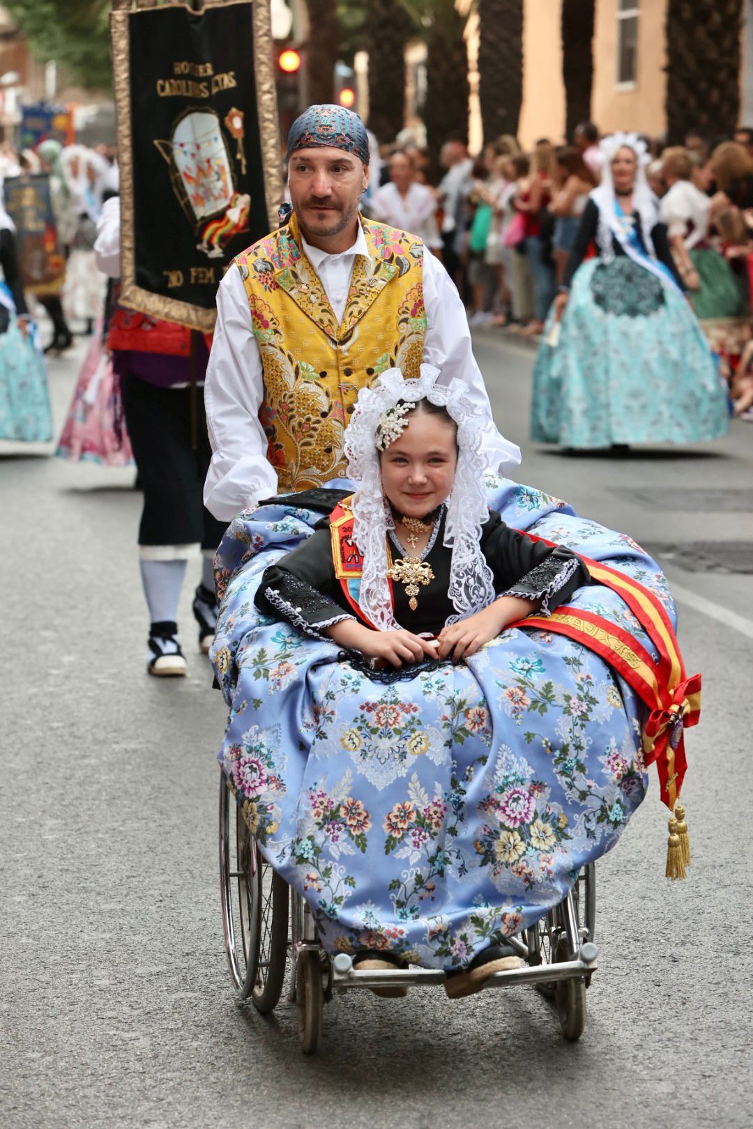 Desfile del pregón de las Hogueras 2022