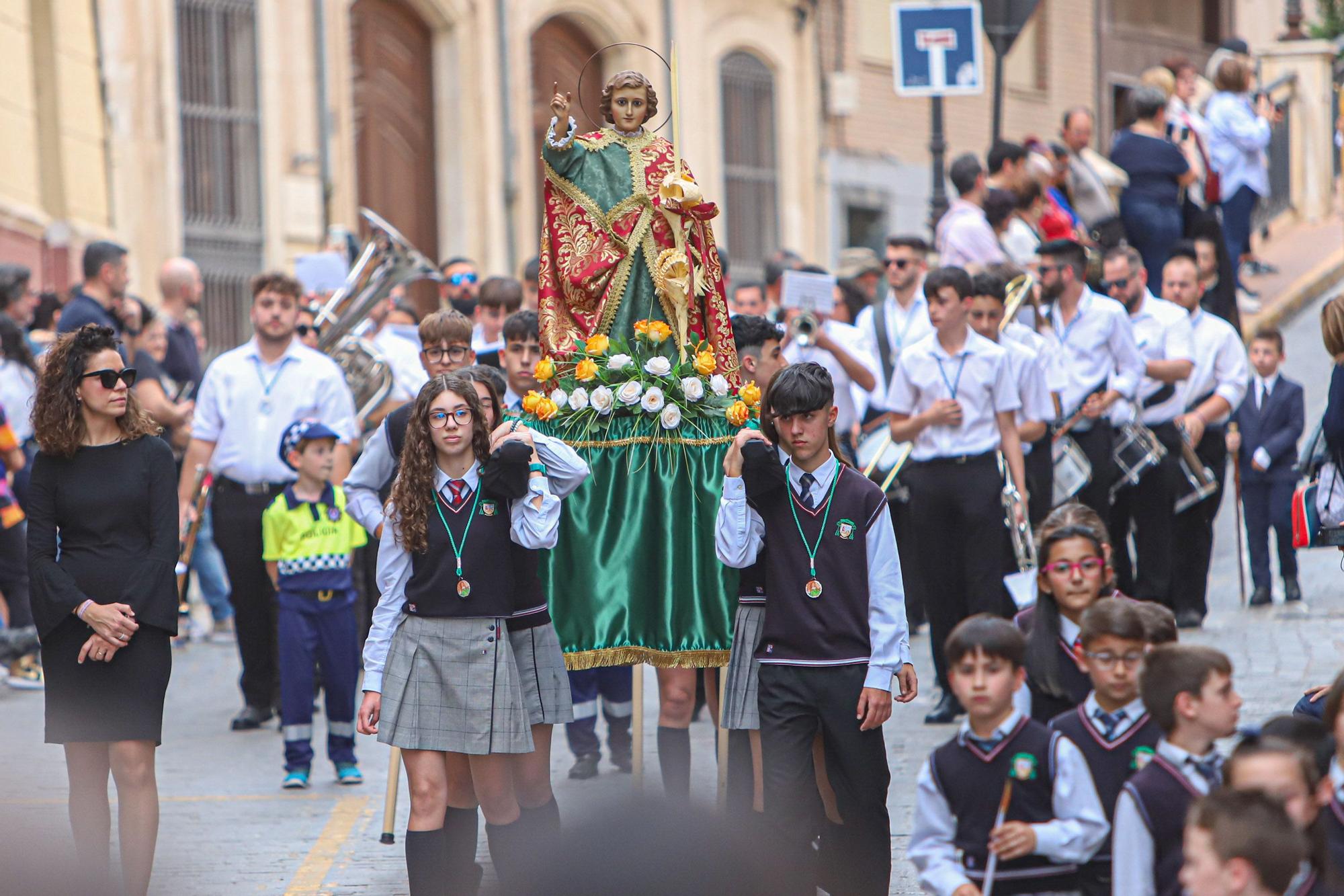 Procesión infantil del Santo entierro y Resurrección Colegio Oratorio Festivo de Orihuela