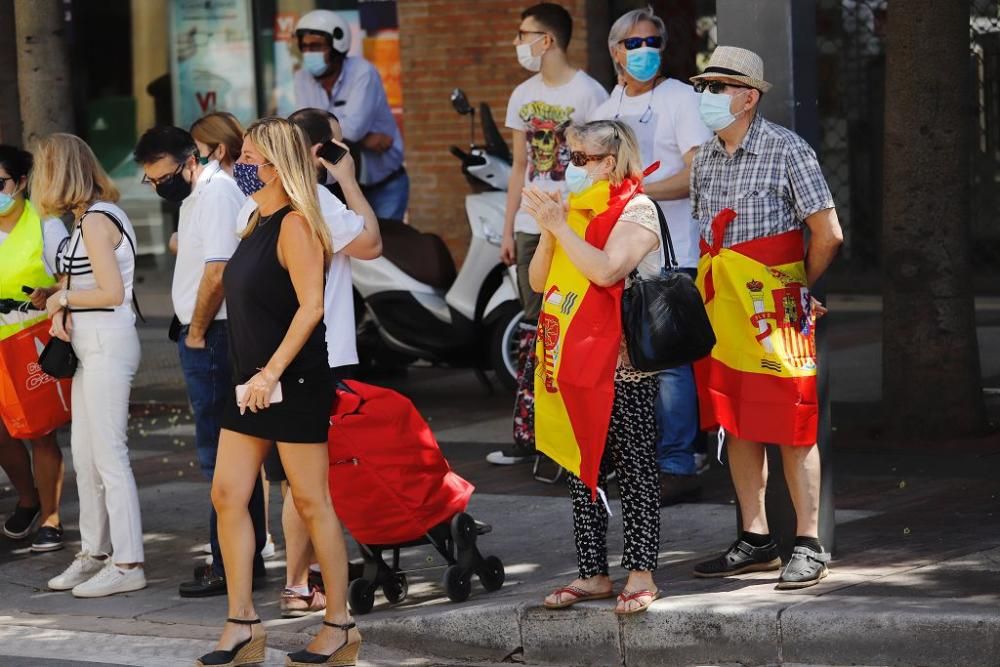 Manifestación contra el Gobierno de Sánchez